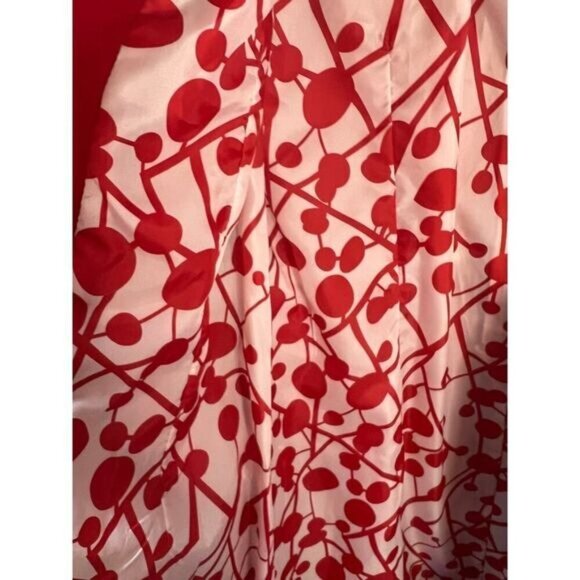 Anthropologie Tulle Red Wool Blend Fully Lined Jacket With Buttons Medium - Picture 4 of 7